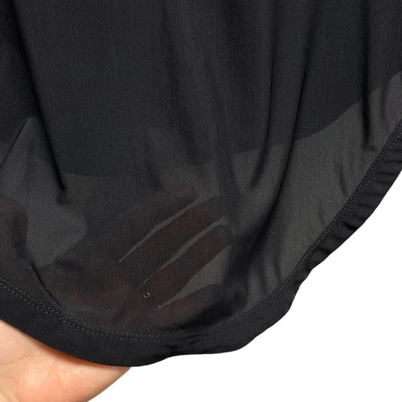 Gymshark Nikki Blackketter Jumper Crop Top Long Sleeve Black - Picture 5 of 10